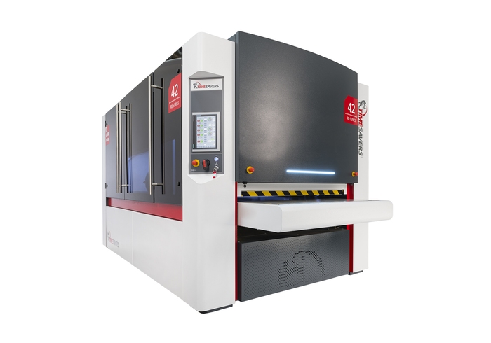 Timesavers 42RB Series Deburring and Linishing Machine