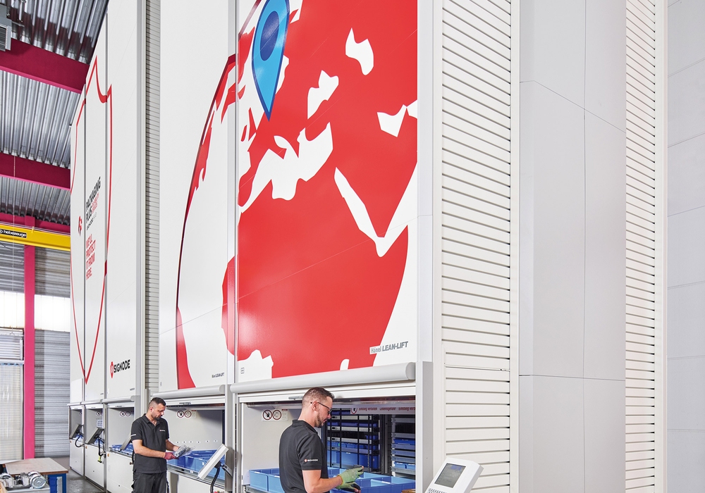 Hanel Lean Lift automated storage your design and logo and colour