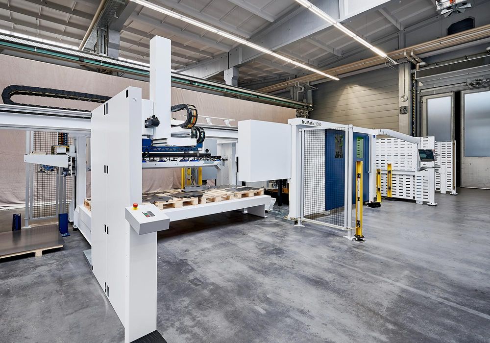 TRUMPF TRMatic SheetMaster storage and automation one stop shop