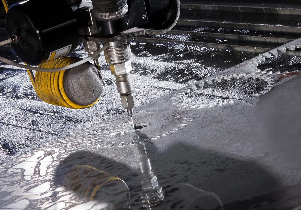OMAX abrasive waterjet cutting medical