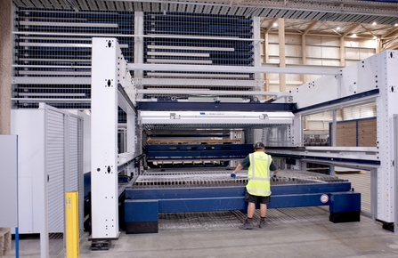 TRUMPF and STOPA seamless integration of laser-cutting technology and material management solution