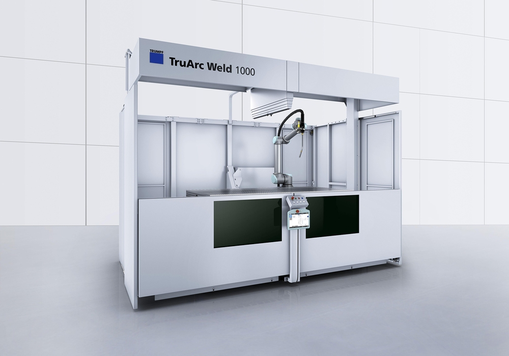 Launch, program and operate the welding cell with very little training. Process a larger component or smaller components.