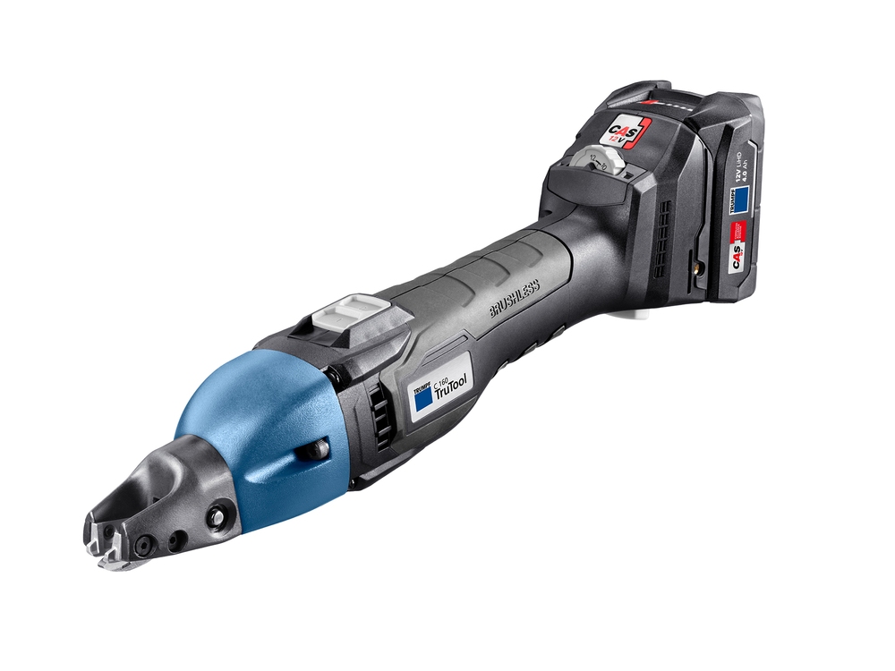 With the TruTool C 160 you can see clearly the workpiece for accurate cutting. Suited for those that want to cut without the chip clipper